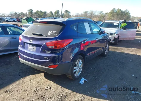 2013 Hyundai Tucson Limited из США, поврежденный, VIN KM8JUCAC5DU621232